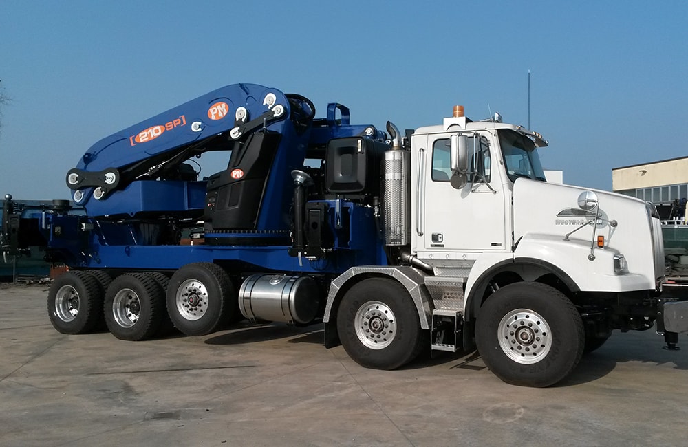 Knuckle Boom Truck Mounted 